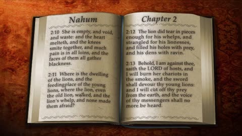 KJV Bible The Book of Nahum ｜ Read by Alexander Scourby ｜ AUDIO & TEXT