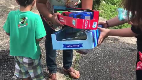 Eight-Year-Old Boy Collects 1,100 Toys For Puerto Rico Children