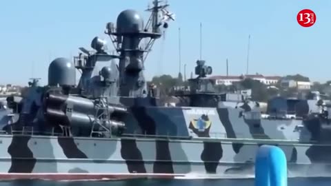 Ukrainian Sea Baby drones installed underwater mines near Crimea and shot down 4 Russian warships
