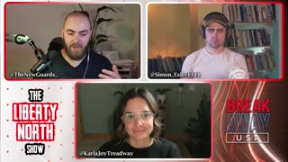 LIBERTY NORTH Show Ep.004 - Karla Joy Treadway, The Sovereign CEO (& Canadian Meme Queen)