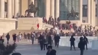 Mongolian Protestors Breach Government Palace In Major Move