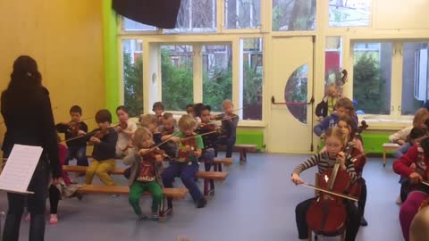 Winteruitvoering Ieder Kind een Instrument basisschool De Margriet