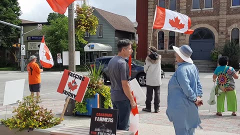 2023 08 26 Shelburne protest, rally, speeches video #2