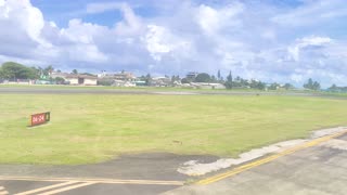 Latam Airlines landing at San Andrés 2023-11-04