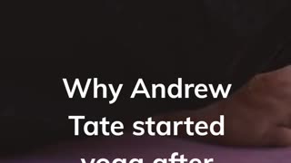 Andrew Tate New Yoga Routine