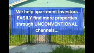 Helping Apartment Investors Find MORE Properties 🏘🏢