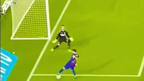 Amazing goal by Messi