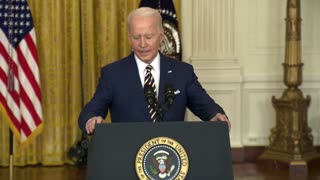 Biden says Republican Senators don't vote in favor of his legislation because they are afraid of being primaried by Mitch McConnell