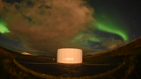ICELAND Northern Lights on Viðey island! 1 October 2017