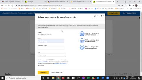 DocuSign - Como assinar