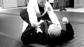 Guard Pass with ankle lock