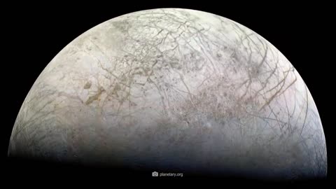 Nasa Reveals first real image of Europe! Nasa , Moon , isro.