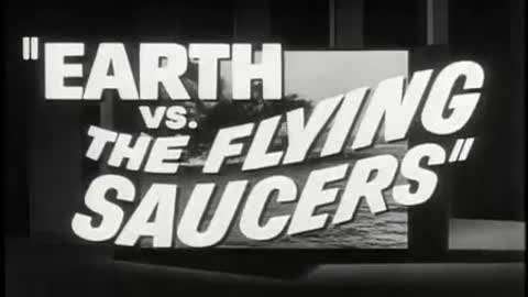 EARTH VS THE FLYING SAUCERS classic sci-fi trailer
