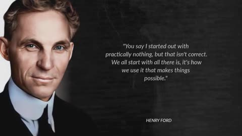 Henry Ford life's changing quotes