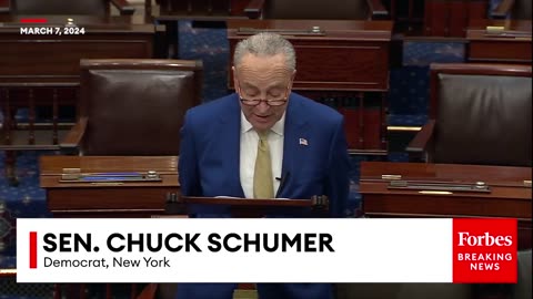 Chuck Schumer Points Finger At 'Trump And His MAGA Republican Followers' For Failed Border Deal