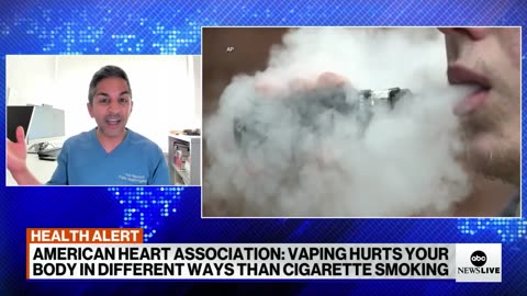 New warning about vaping issued
