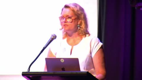 Australia's Kate Mason talks at THE CLIMATE- ENERGY FORUM