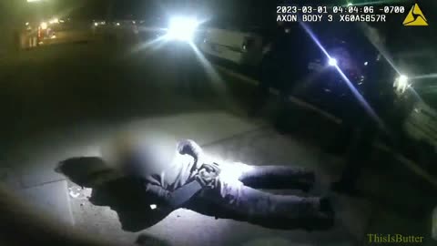 Colorado police department shares body cam video of burglary suspect trying to flee