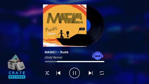 MAGIC! - Rude (Zedd Remix) | Crate Records