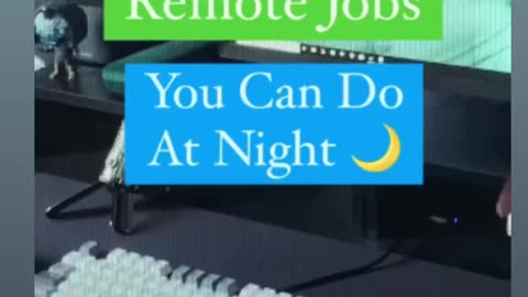 Remote jobs!!