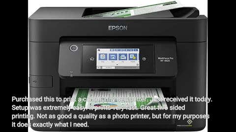 Epson® Workforce® Pro WF-4820 Wireless Color Inkjet All-In-One-Overview
