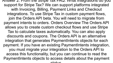 Apply a Tax rate to a Stripe Payment Intent