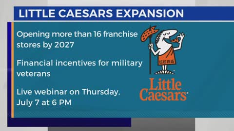 Veterans get incentives as Little Caesars owners