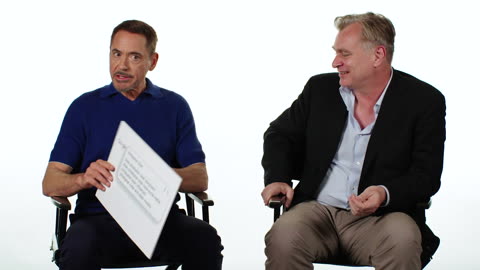 Robert Downey Jr. & Christopher Nolan Answer The Web's Most Searched Questions