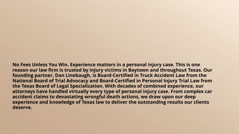 Baytown personal injury lawyer