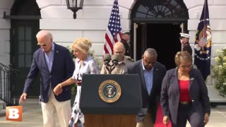 EARLIER: President Biden, First Lady Hosting White House BBQ for Military Families...