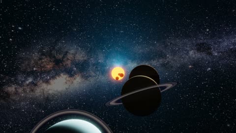 Solar system video 4k