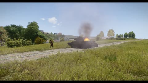 Tiger Tank in action