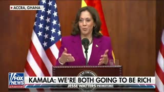 Kamala Humiliates Herself While In Africa