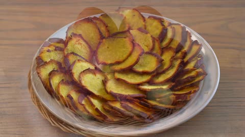 Sweet Potatoes chips recipy