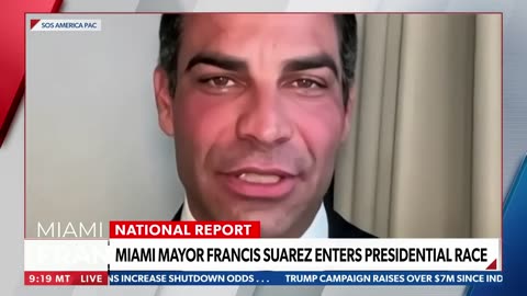 Miami Mayor Francis Suarez announces Republican bid for President