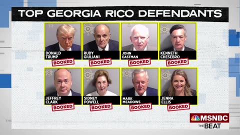 Busted: Donald trump and Rico co-defendant surrender for arrest in Georgia