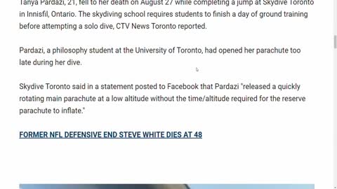 Canadian TikTok star Tanya Pardazi killed in skydiving accident
