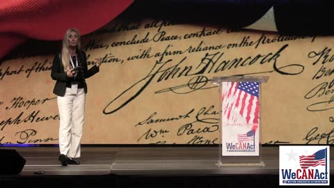 Ann Vandersteel at the WeCANact Liberty Conference 2021