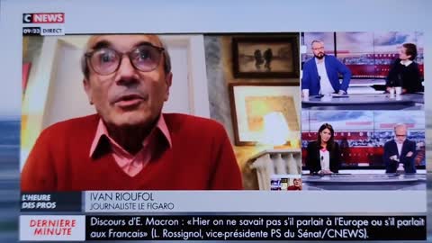 Yvan Rioufol : "Un double-vax m'a contaminé. Je vais bien. Je me suis soigné avec de la vit. D...