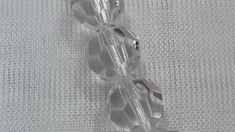 Handmade Unique 13”~24” Adjustable Necklace. Made with Swarovski Crystal