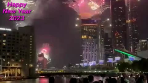 2023 New Year Fireworks from Various Countries