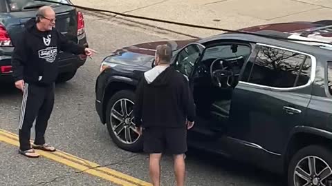 Road Rage Almost Fight