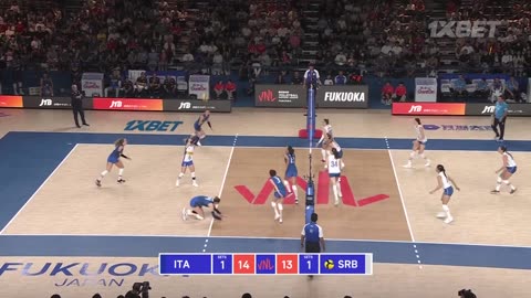 🇷🇸 SRB vs. 🇮🇹 ITA - Highlights / Week 3 / Women's VNL 2024/Volleyball!