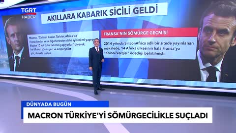 Macron'dan Skandal Sözler! Türkiye'yi Sömürgecilikle Suçladı! - Tuna Öztunç İle Dünyada Bugün