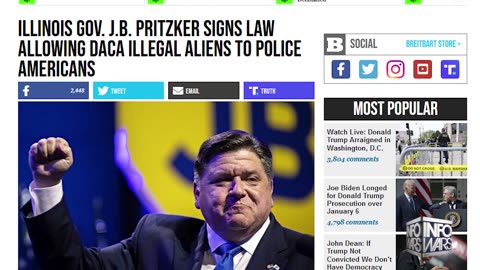 Infowars - BANNED.video - Illinois Governor Signs Off On Total Anarchy