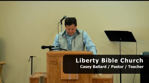 Liberty Bible Church / The Rich Fool / Luke 12:13-21