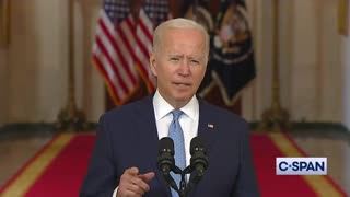 Biden Spins Afghan Withdrawal as an "Extraordinary Success"