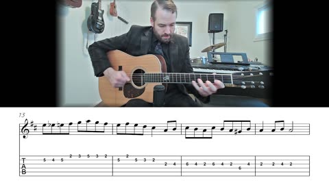 Old Joe Clark - Bluegrass Flatpicking Guitar Lesson (Sheet Music + TAB)