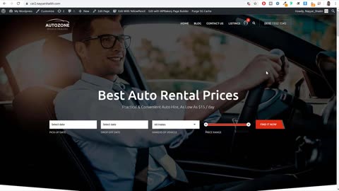 How to Make a Car Rental Booking Website with WordPress & AutoZone