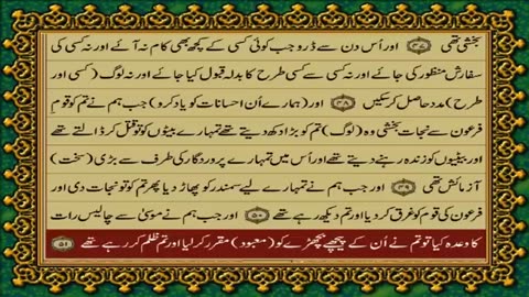 QURAN PARA 1 URDU TRANSLATION